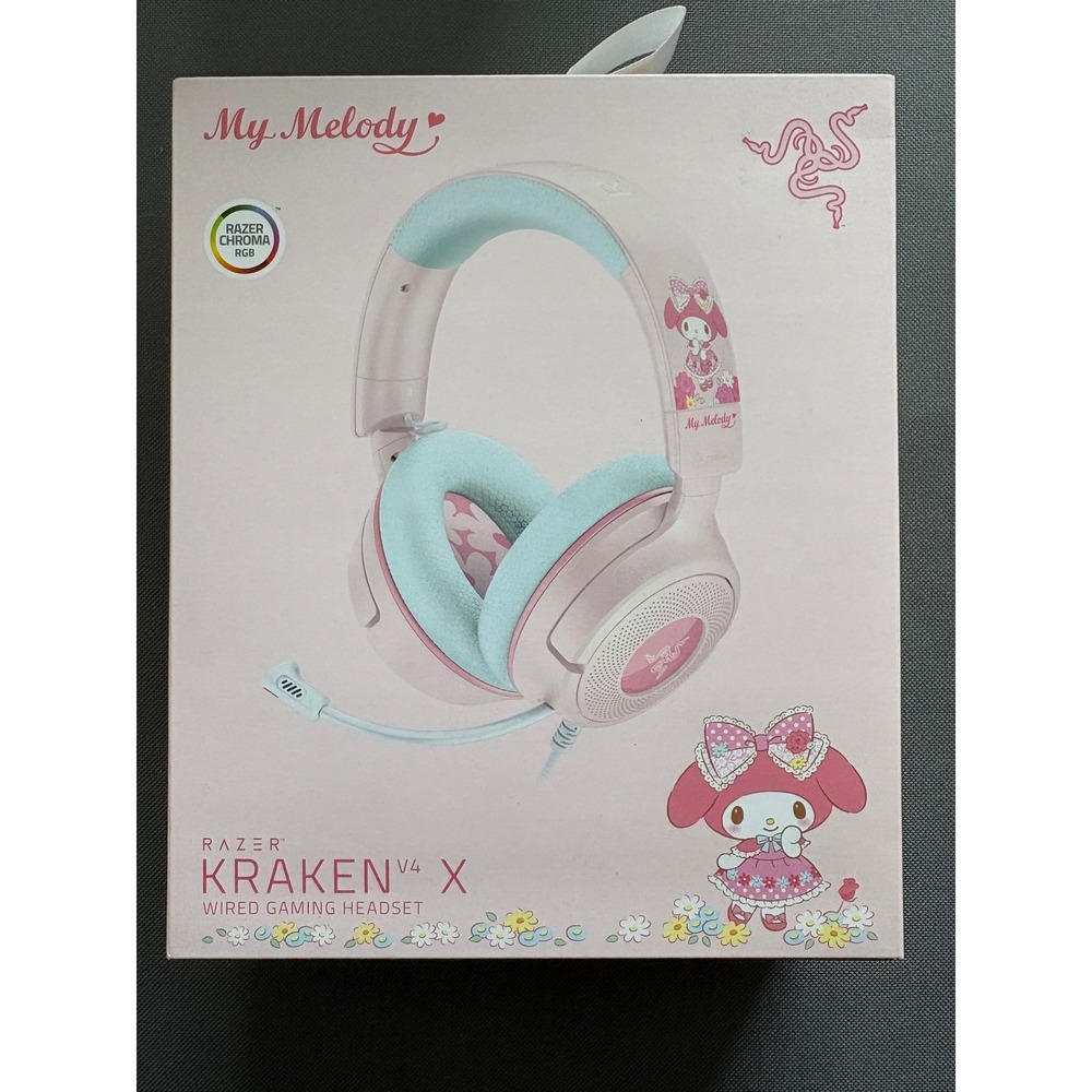 Razer Kraken V4 X My Melody Edition Wired Gaming Headset Pink RZ04-05180500-R3M1
